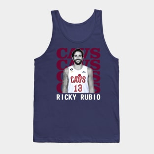 Cleveland Cavaliers Ricky Rubio 13 Tank Top